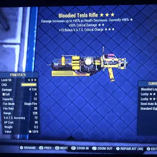 Weapon | B5015 Tesla Rifle