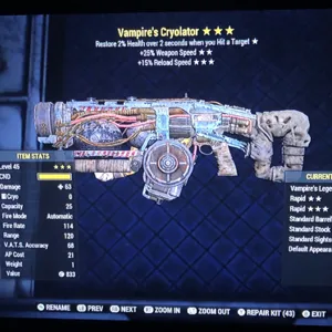 Weapon | V2515 Cryolator