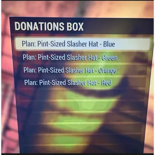 All 4 Pint Sized Slasher Hats