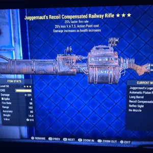 Weapon | J2525 Railway Rifle
