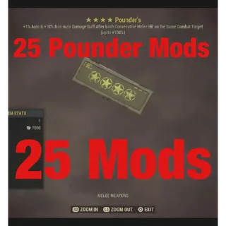 25 Pounders Mods