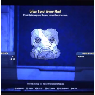 Urban Scout Armor Mask