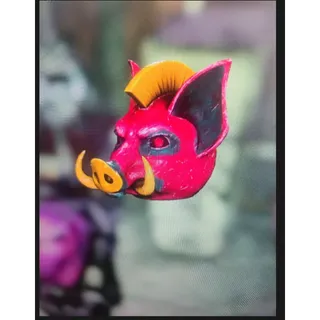 Glowing Pig Mask