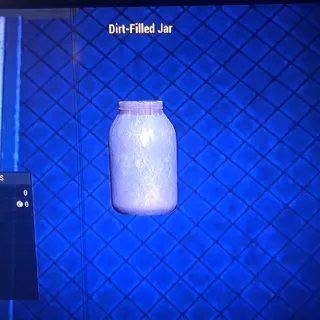 Dirt Filled Jar