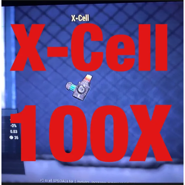 X cell fallout 76 game item gameflip