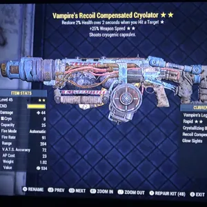 Weapon | V25 Cryolator