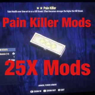 Pain Killer Mods