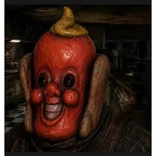 Glowing Red Hot Mask