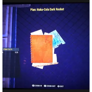 Nuka Cola Dark Rocket