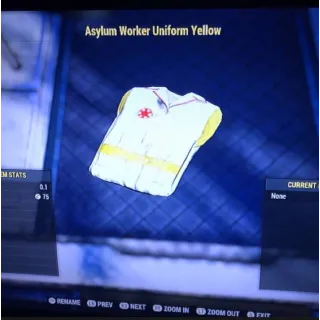 Yellow Asylum Uniform
