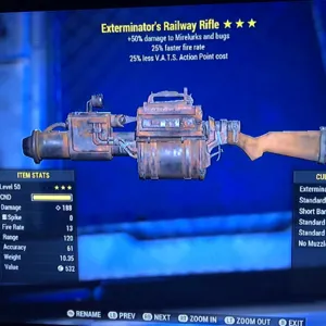 Weapon | E2525 Railway Rifle