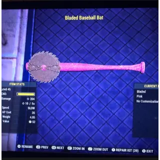 Pink Baseball Bat