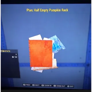 Half Empty Pumpkin Rack