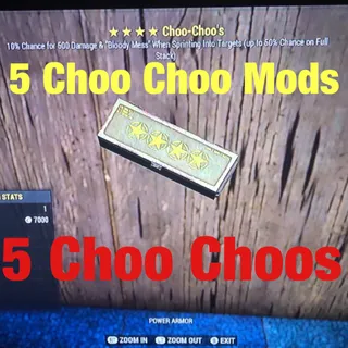 5 Choo Choo Mods