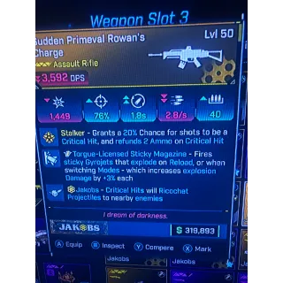 Borderlands 4 Assault Rifle