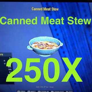 250 Canned Meat Stew