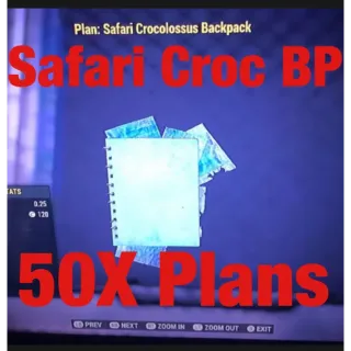 Safari Crocolossus Backpack