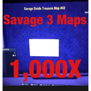 Savage Divide Maps