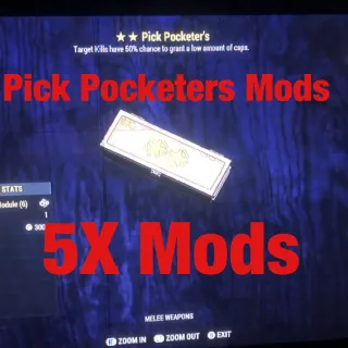 Pick Pocketer Mods