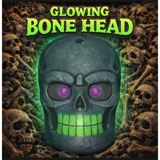 Glowing Bone Head Mask