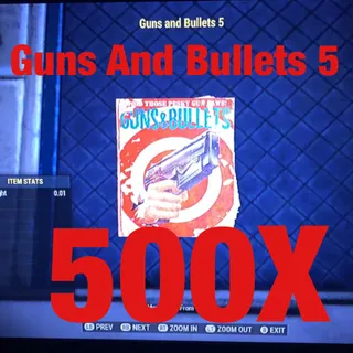 Guns And Bullets 5