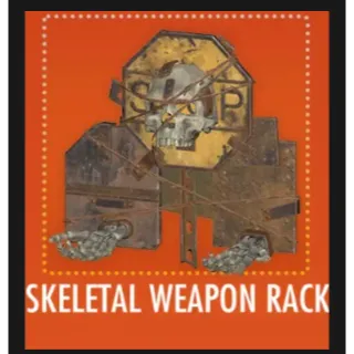 Skeletal Weapon Rack