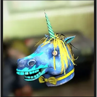 Glowing Unicorn Mask