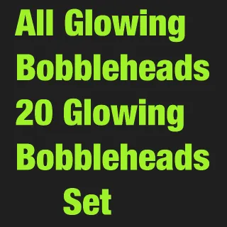 Glowing Bobbleheads Set