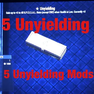Unyielding Mod