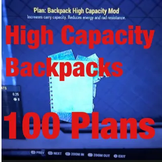 High Capacity Backpack