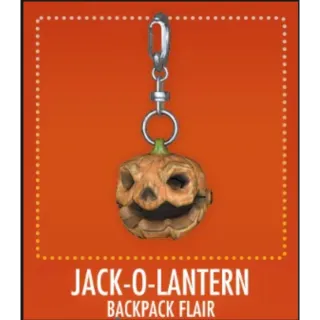 Jack O Lantern Backpack Flair