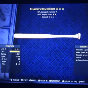 Weapon | A SS 1s Baseball Bat