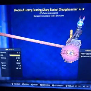 Weapon | BSS Sledgehammer