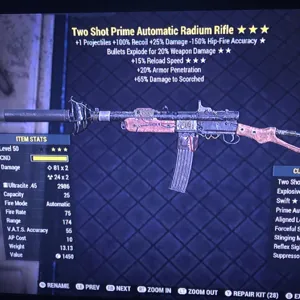 TSE15 Radium Rifle