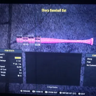 Pink Baseball Bat