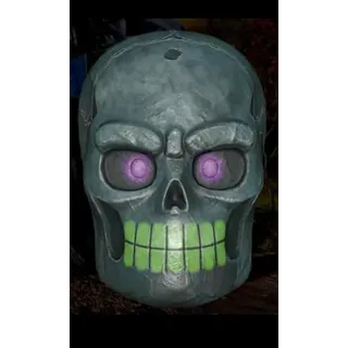Glowing Bone Head Mask