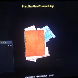 Heartland Trainyard Sign