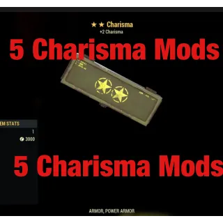 5 Charisma Mod