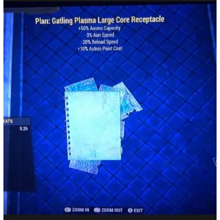 Gatling Plasma Large Core Receptacle 