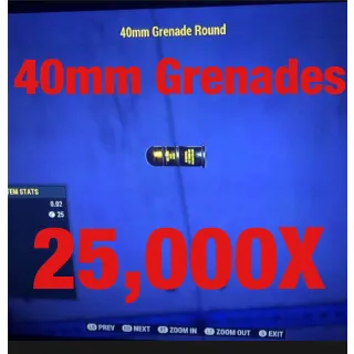 40mm Grenades