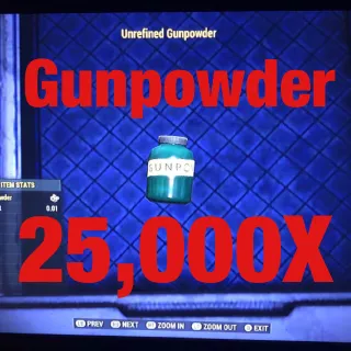 25k Gunpowder