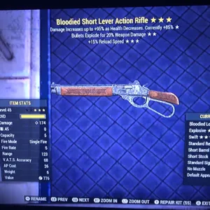 BE15 Lever Action Rifle