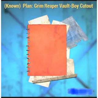 Grim Reaper Vault Boy Cutout