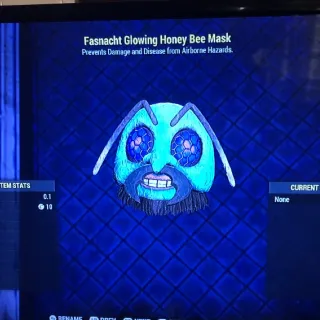 Glowing Honey Bee Mask