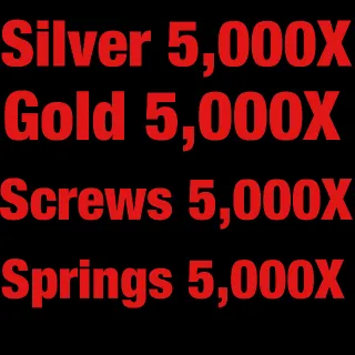 Silver Gold Springs Screws