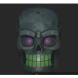 Glowing Bone Head Mask