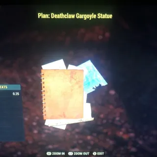 Deathclaw Gargoyle Statue