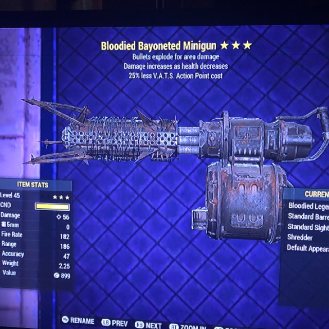 Weapon | BE25 Minigun - Game Items - Gameflip