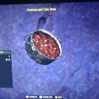 Venison And Tato Stew