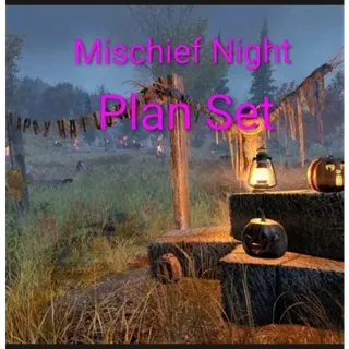 Mischief Night Plans